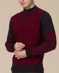 Men's Long Sleeve v-neck Wool Sweater