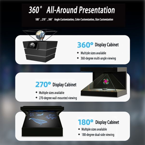 Museums & Exhibitions 3D Holographic Display Immersive 3D HoloBox