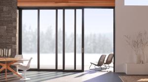 Best Insulated Aluminum Sliding Glass Door Noiseless For Residential Exterior wholesale