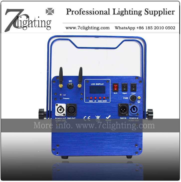 New Wireless DMX 2.4GHz WiFi 9X18W RGBWA-UV Battery LED PAR Light for Event Wedding