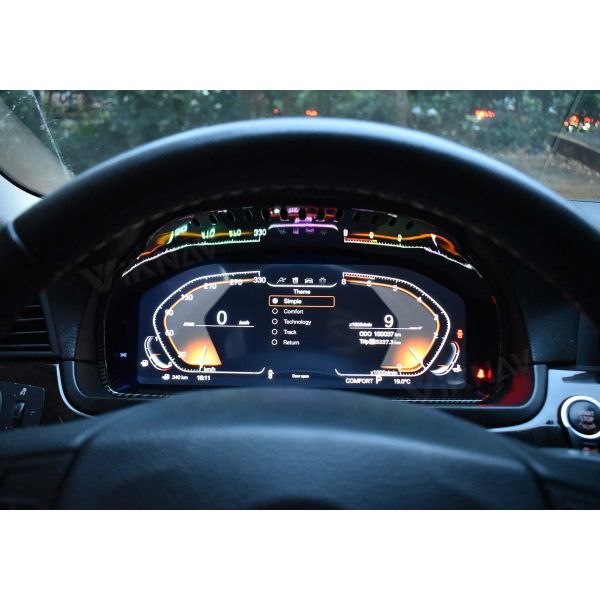 VIKNAV Car Digital Instrument Cluster For BMW 5-7Series GT F01-F04F10-F13 X3-X6 2010-2017
