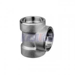 China ASTM A105 Carbon Steel Fittings SW Forged Straight Socket Weld Tee on sale