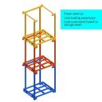 Heavy Duty Stackable Pallet Rack with Collapsable Design and Customized Capacity