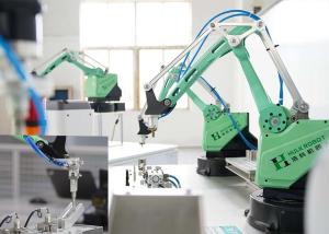 China Automated Package Line Desktop 4 Axis 1 Kg Payload Robotic Arm For Pick And Place on sale