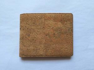 Best New style men cork wallet with coin box and card screen wholesale