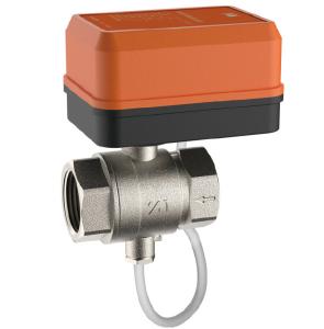 China 2103 Intelligent Remote Control Motorised F x F Brass Thermostatic Ball Valve Sizes DN20 DN25 DN32 Safe Voltage Model on sale