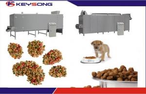 Best Dry Dog Fish Cat Pet Food Making Machine Twin Screw Extruder Three Phase wholesale