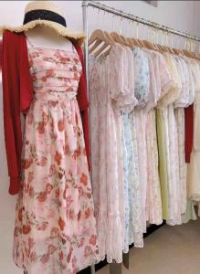 Best Cotton Polyester Cotton Used Fashion Clothing Fashionable Women Dress wholesale