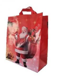 Best Hot sale Printing Gift Promotion Non Woven Shopping Christmas Bag wholesale