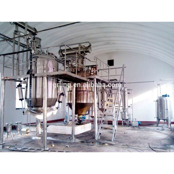 Thin Film Short Path Evaporator Distillation 0.5m2 2m2 Wiped Evaporator For Oil