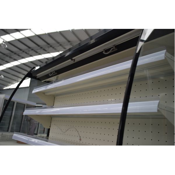 Convenience Store Multideck Display Refrigerator R404a With LED