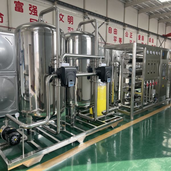 15t/h Ro Faucet Water System Using All-stainless Steel Ro Membrane Filter Used for Food and Beverage Production