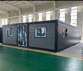 56 Square Meter Floor Area Expandable Container House with Polyurethane Foam Insulation L9000*W6220*H2480 Expanded Size