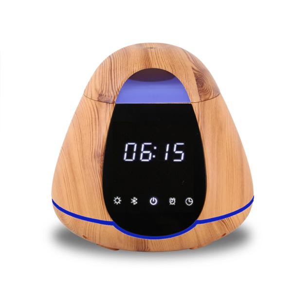 Cheap APP Controlled Smart Ultrasonic Essential Oil Diffuser With Bluetooth Speaker for sale