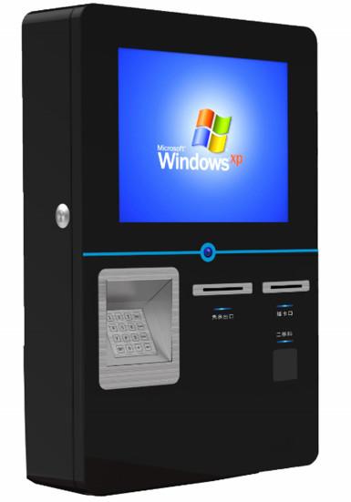 Cheap Dual Core Self Service Kiosk POS System With Barcode Scanning Function And Card Reader for sale