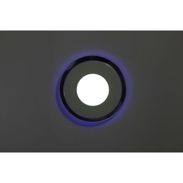 145mm Diameter LED Ceiling Light Lumen 90LM/W And 6+3W Lace Two Color Panel