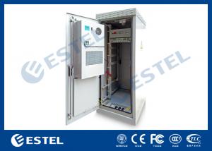 China Custom Outdoor Telecom Cabinet , Telecom Equipment Cabinet With Air Conditioner on sale