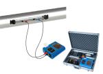RS485 Potable Ultrasonic Flow Meter With Printer Transducer Mounting Bracket
