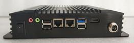 China 4G DDR4 Memory Fanless Box PC / Embedded Industrial computer HLZ-B311M-J1900 on sale