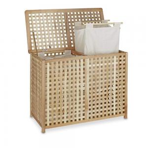 Best Bamboo Folding Dirty Clothes Basket Laundry Shelf Hamper With Lids wholesale