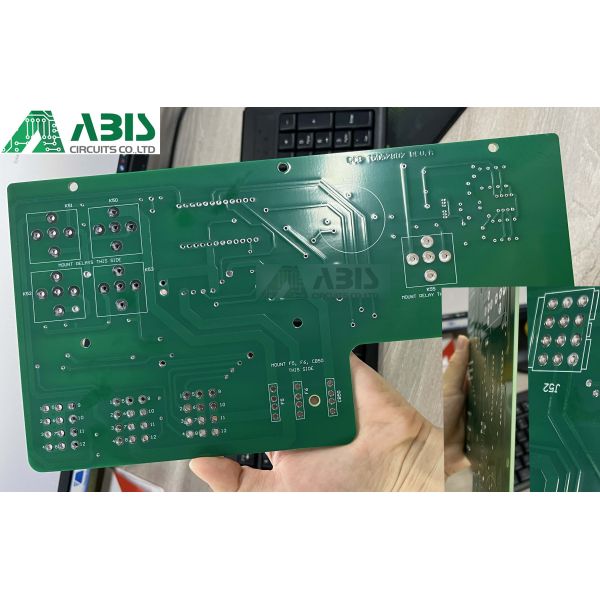 Tg150 Fr4 Soldering Double Sided Pcb 4oz Heavy Copper 2.4mm Thickness