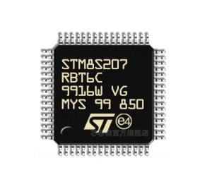 Best MCU 24MHz, 8-Bit MCU LQFP-64 STM8S207RBT6 Suitable for smart door lock and fingerprint lock scheme wholesale