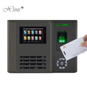 China ZK Biometric Fingerprint Time Attendance XM200 With RFID Card Reader TCP/IP Webserver Time Recording With Backup Battery on sale