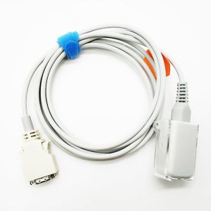 Best 660nm Emission Wavelength Spo2 Cable , 14 Pin Oximeter Probes wholesale