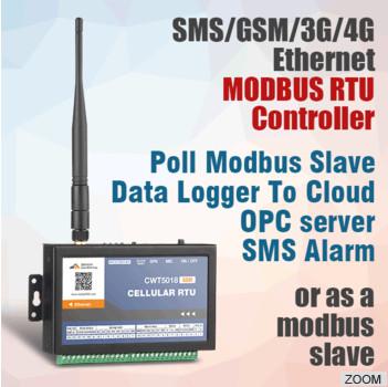 Cheap New Wireless Remote control Relay Switch Two Way Programmable Modbus Ethernet 3G 4G Gprs Gsm Sms Modem I/O Module for sale