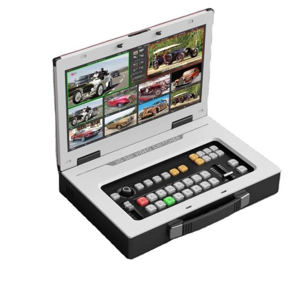 Cheap 8 Channel HD Video Switcher For Church Live Streaming With IPTV Support And IP Output for sale