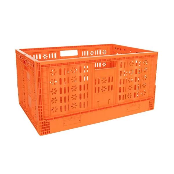 Cheap Portable PP Crate Custom Folded Boxes Foldable Plastic Box for Folding Pallet Crate for sale