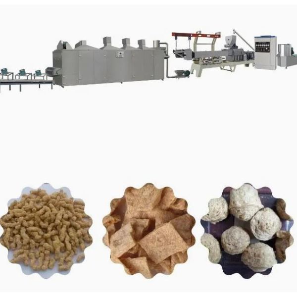 Textured Soya Extruder Machine Process Line With 150kg Per Hour