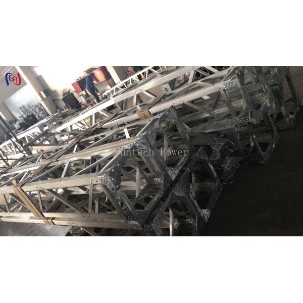 A Shape Lattice Gin Pole Stringing Tools In Tower Erection Tools