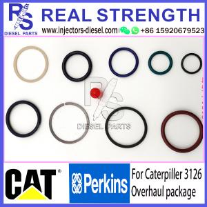 China Caterpillar 3126 Fuel Injector O Ring Kit / Injector Rebuild Kits ISO Approved on sale