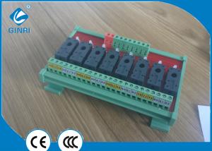 China 8 Channel Relay Module Board PLC Relay Module Connection With PLC Output Control DC24V  JR-8L1 on sale