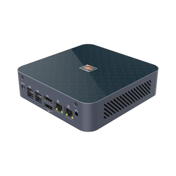 Cheap AMD Ryzen 9 5900HX Mini PC 2 LAN DDR4 Mini Game PC With Large Flow Fan for sale
