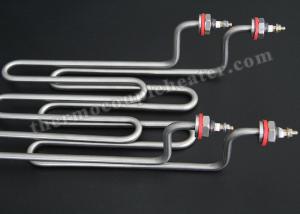 Best 300 -1550mm W shape Stainless Steel Tubular Heater , Industrial Immersion Heaters wholesale