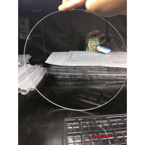 Diameter 300mm Sapphire Optical Windows Clear Color 1mm - 100mm Thickness