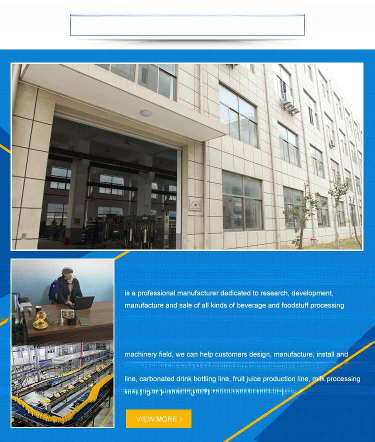 Automatic 3000L/H Complete Set Fruit Cider Production Line with Consumption