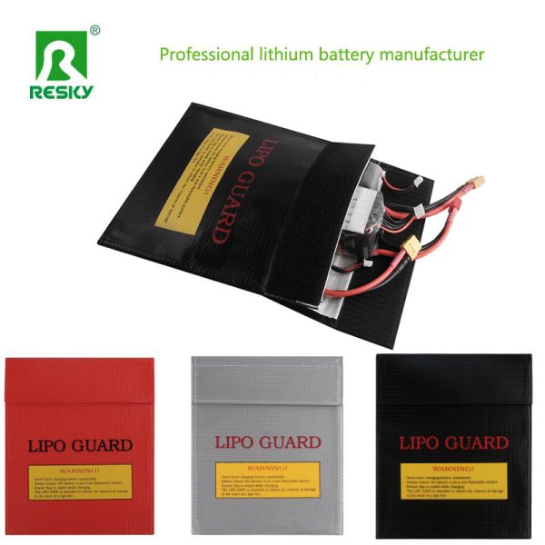 Anti Explosion Anti Fire Waterproof RC Lithium Battery Pack Safe Bag 23x30cm 18x23cm