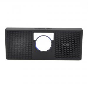 China Commercial Black Cube Wireless Speaker Portable Flash Cube Bluetooth Speaker Office on sale