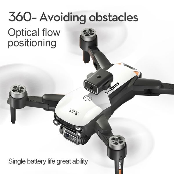 S2S Drone 8K Professional HD Dual Camera Brushless Obstacle Avoidance Aerial Photography Foldable Quadcopter Toys Gifts
