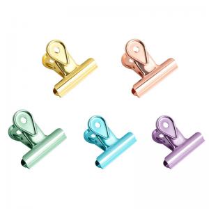 Best Multi-color Office and School Stationery Promotion Metal Binder Clip with Custom Clip wholesale