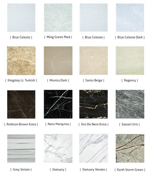 Customized Flooring Natural Stone Marble Tiles Price