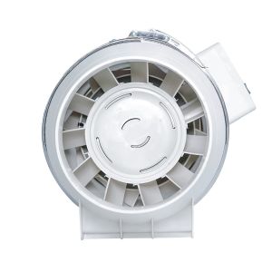 4" inch 220v Electric Inline Duct Fan for HVAC Axial Ventilation Exhaust Plastic
