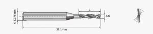 Best LZZ Router Bit PCB MCPCB &amp; Copper PCB Milling Bits 3-9mm Body wholesale