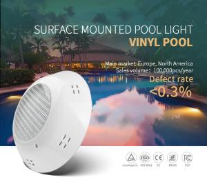 Best 1500ma 18W Vinyl Pool Lights 1400LM Waterproof LED Pool Lights wholesale