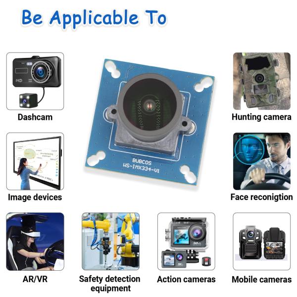 IMX334 8MP 4K 60fps Camera Module MIPI High Speed ​​CMOS Image Sensor Camera Module
