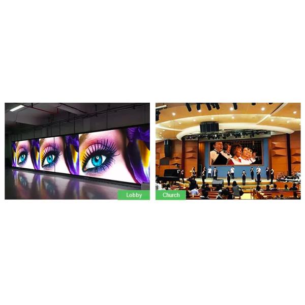 ODM Ultra Thin Indoor Fixed Led Display Screen For Advertising P1.2 P1.5 P1.6 P1.8