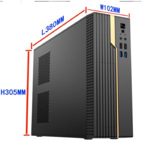 Computer Case Supports Micro ATX And ITX Featuring Strong Storage Scalability